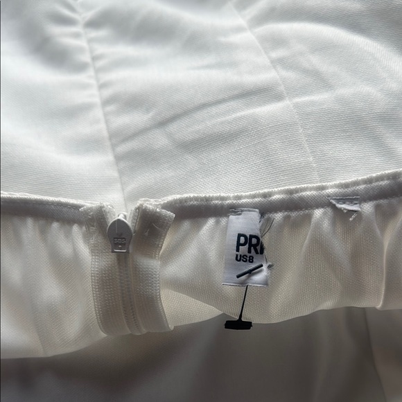 NWOT Princess Polly Book of Love White Strapless Ruched Sheath Dress - Picture 8 of 8